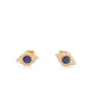 Diamonds Earrings With Evil Eyes