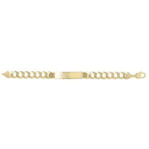 14K 11MM CURB ID BRACELET