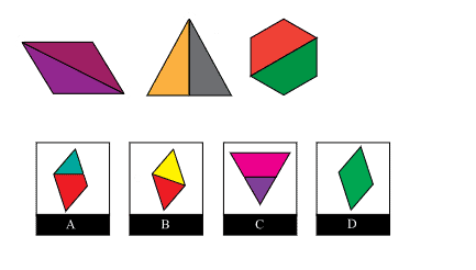 CogAT Sample Question - Figure Classification