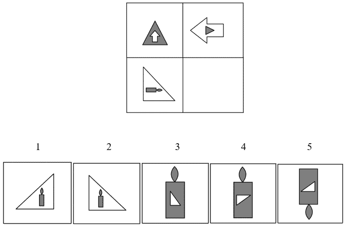 CogAT Figure Matrices Sample Question
