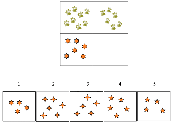 CogAT Grade 4 Practice Question - Figure Matrices